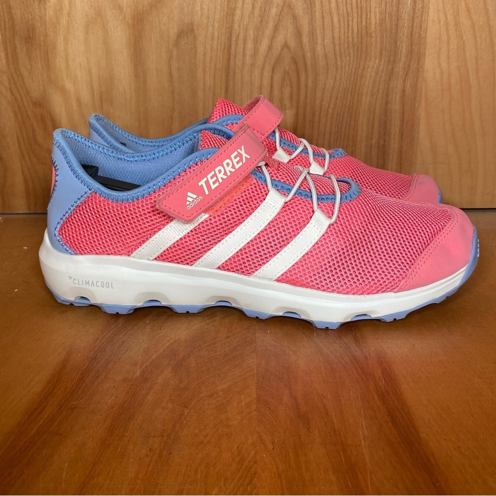 Womens 7 Adidas Terrex CC Voyager Athletic Slip On Shoes Pink SEF1581